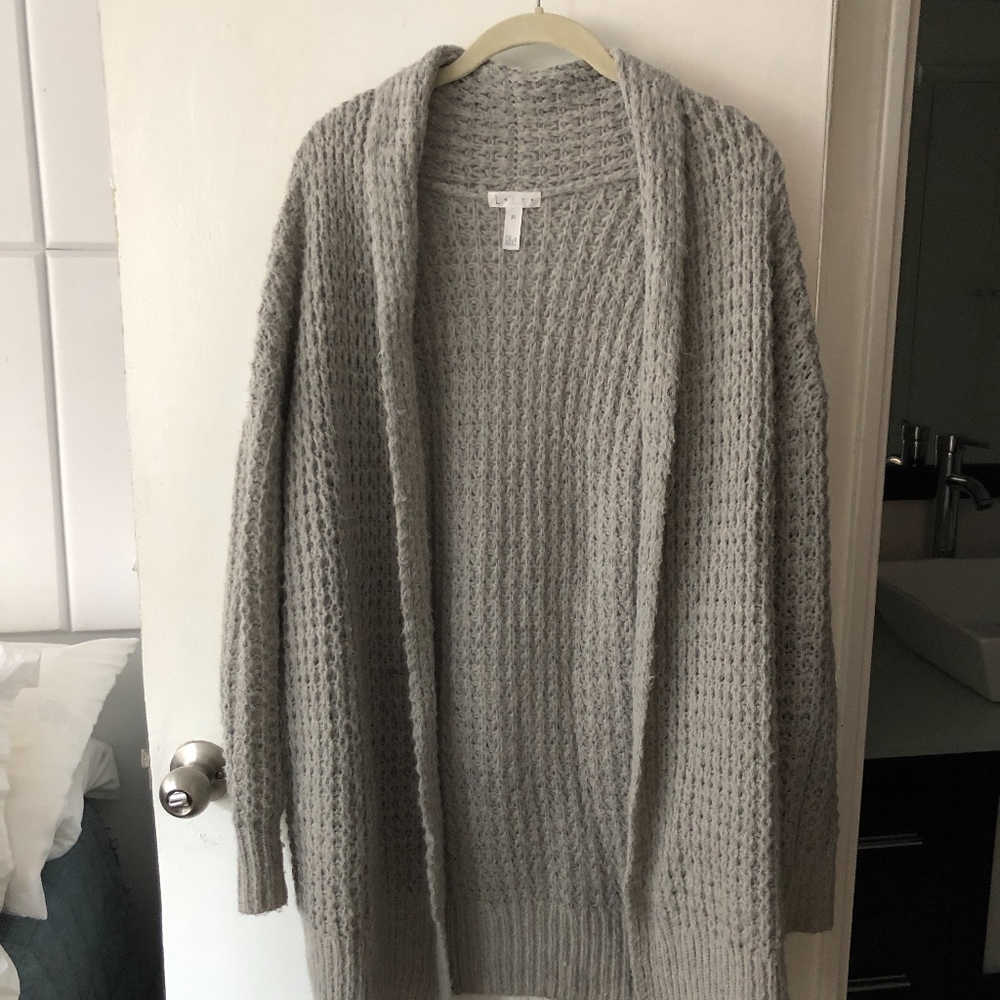 Oversized long sweater